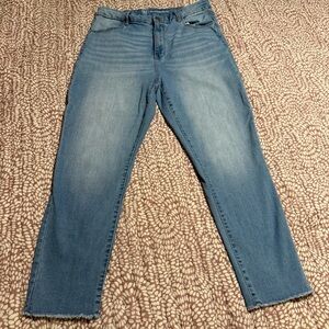 No Boundaries Light Blue Straight Leg Jeans